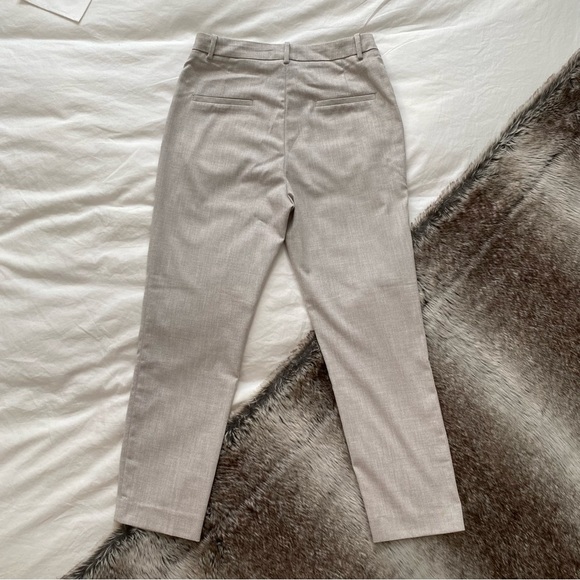 Taupe Straight Leg Dress Pant - Picture 5 of 6